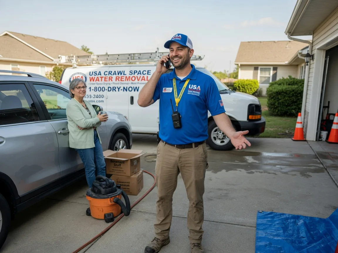 Crawl Space Water Removal Chidester, AR FAQs